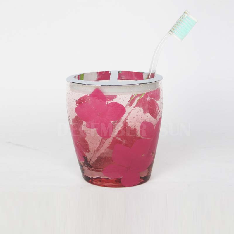 6 σετ γυάλινα αξεσουάρ μπάνιου