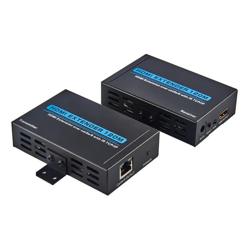 V1.3 Επέκταση HDMI 120m πάνω από ένα καλώδιο cat5e/6 Πλήρης HD 1080P