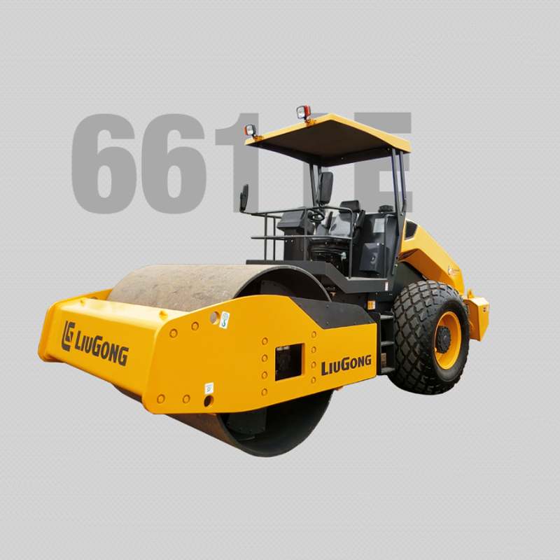 Liugong Clg61e Ενιαίο τύμπανο Vibratory Roller
