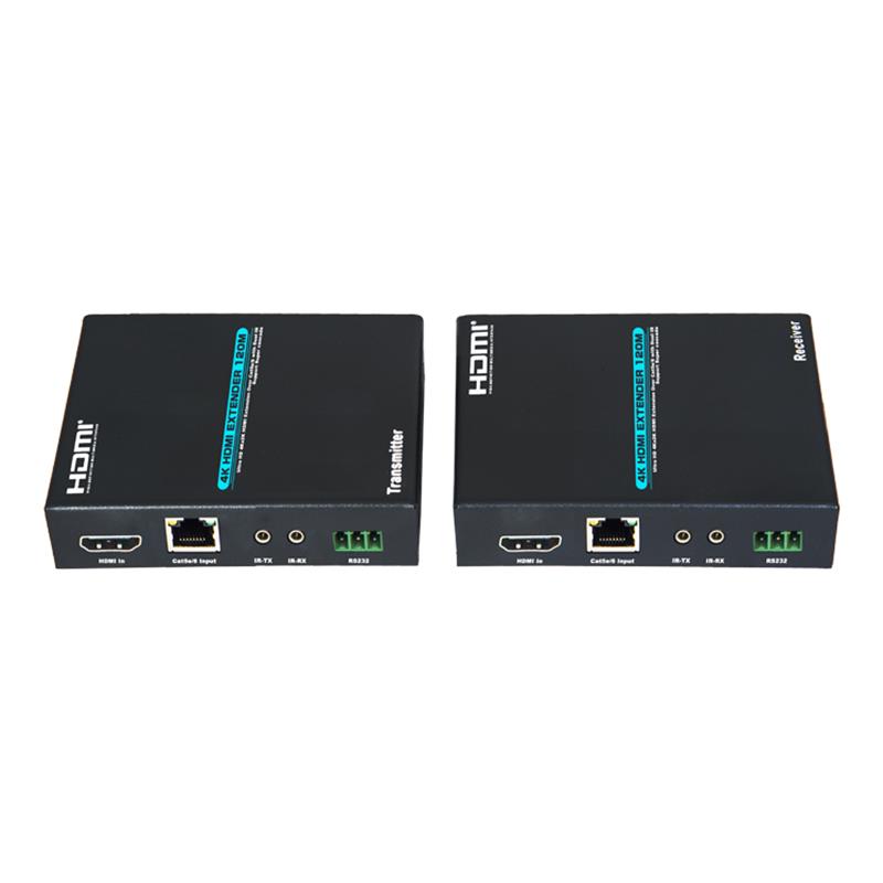 V1.4 4K Επέκταση HDMI 120m πάνω από ένα καλώδιο cat5e/6 Υποστήριξη Ultra HD 4K2K/30Hz