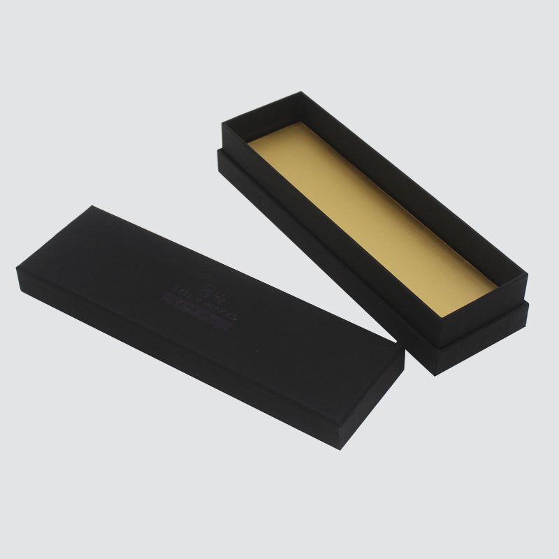 Προσαρμοσμένο κλασικό μαύρο κουτί κολιέ κοσμήματα αξεσουάρ δώρου