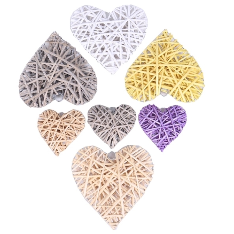 Καρδιά σχήματος Willow υφαντά