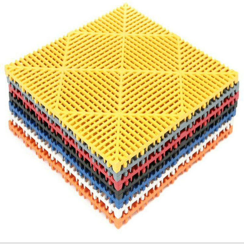 Ίνοορ Interclocking Floor Tile Drainage Garage Floor Tile Plastic Vinyl Garage Floor Mat