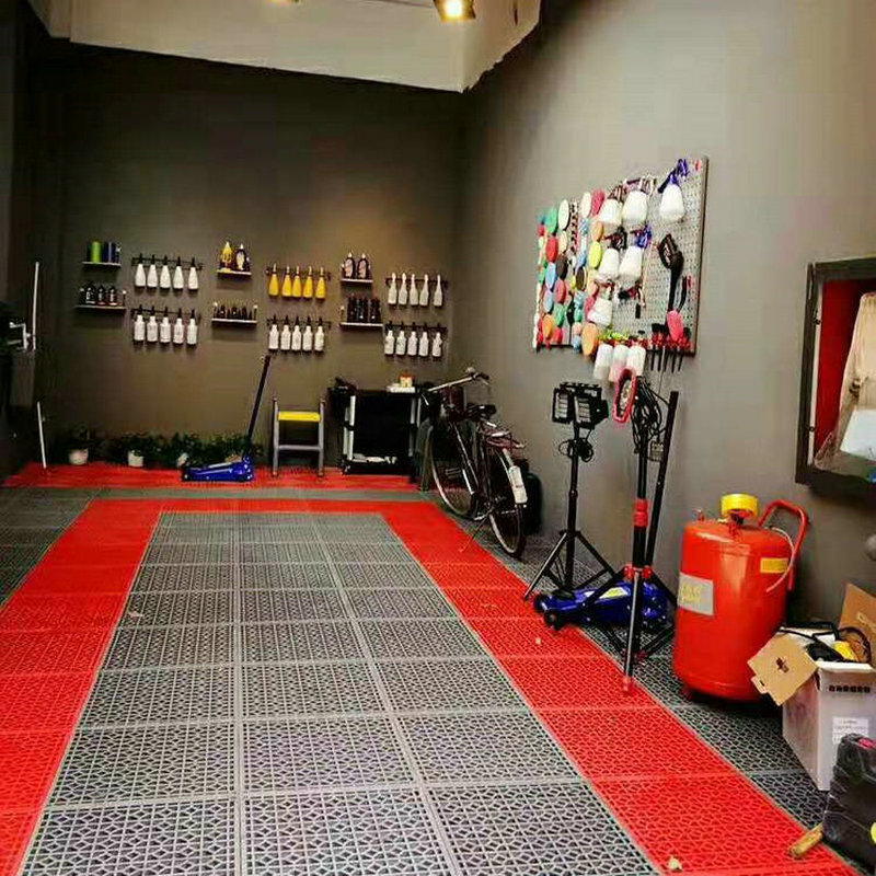 L μέγεθος PP σύμπλεξη δαπέδων Αντιγλυπτικά για την τοποθέτηση εξωτερικών πλακιδίων από πλαστικό δάπεδο