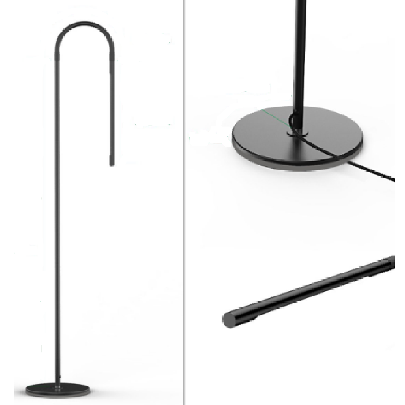 518 σύγχρονος διακοσμητικός χώρος κατοικιών ελαφρός φανός από μαύρο μέταλλο