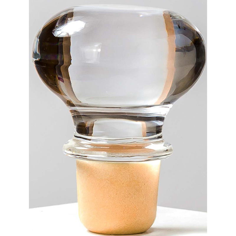 γυάλινο πώμα φιάλης φελλού 1