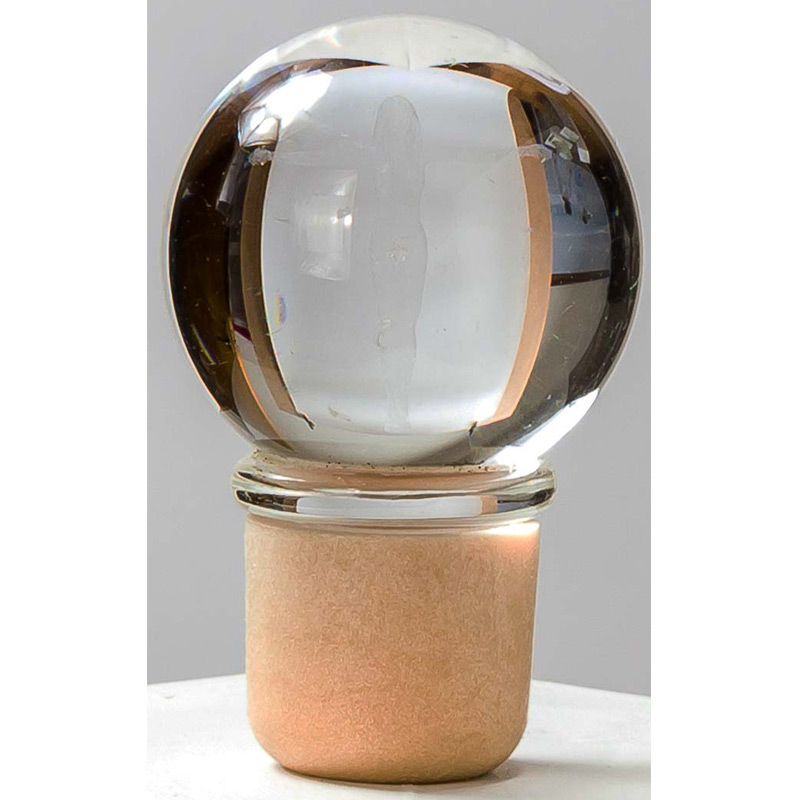 γυάλινο πώμα φιάλης φελλού 1