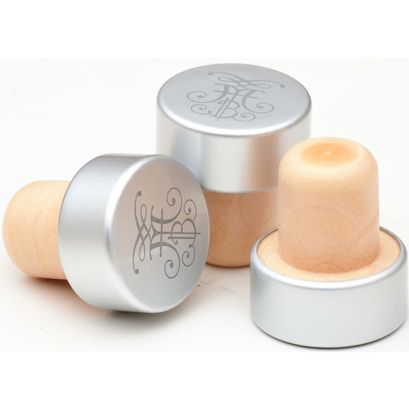 πώμα φιαλιδίου φελλού ανοποιημένου αλουμινίου 1