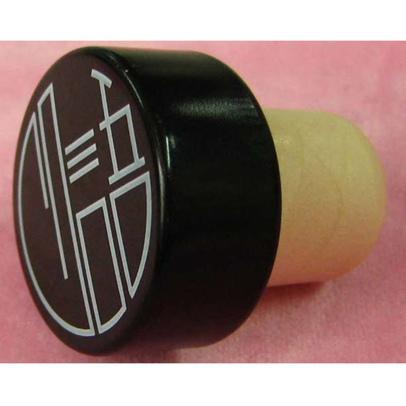 πώμα αλουμινίου επικαλυμμένο με πώμα από φιάλη φελλού 4