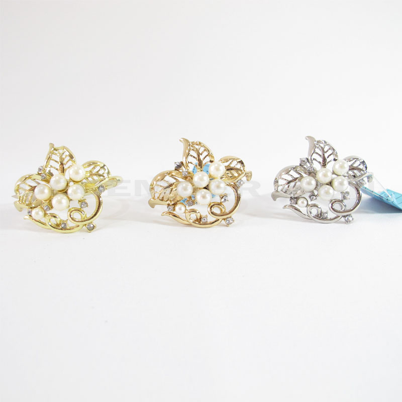 Ζεστό πωλούν κομψό και χαριτωμένο μεταλλικό δαχτυλίδι πετσετών