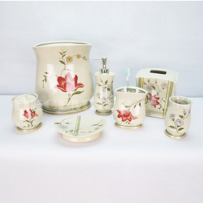 Όμορφο ντιζάιν ξενοδοχείο κεραμικό μπάνιο μπάνιο αξεσουάρ