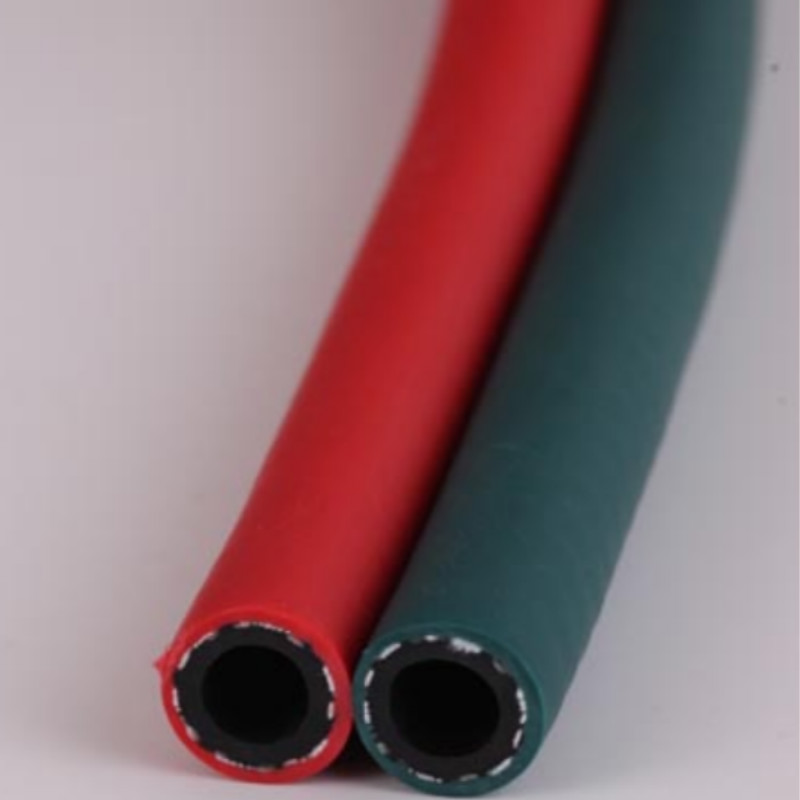 Πλαστικά 8 mm εύκαμπτα διπλά συγκολλημένα αγωγούς αερίου πολλαπλής ροής με αγωγό upvc