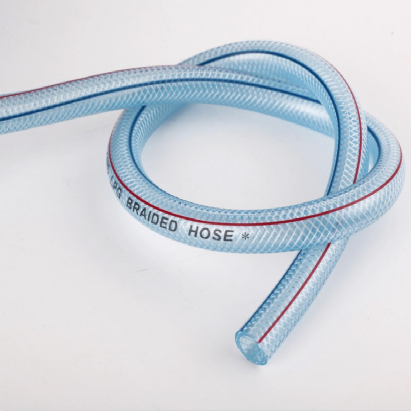 Σωλήνας νερού Πλαστικός εύκαμπτος ενισχυμένος πλεκτός σωλήνας PVC σωλήνας νερού κήπου