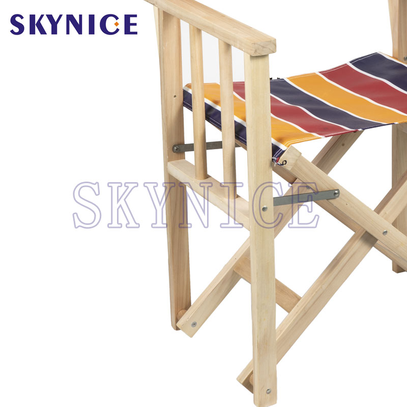 Υψηλής ποιότητας ξύλινο πτυσσόμενο καμβά διευθυντής καρέκλα