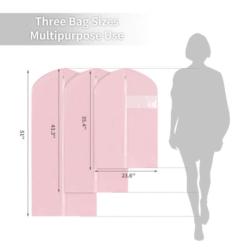 SGW14 Προσαρμοσμένη EVA PEVA Αδιάβροχη ενδυμασία Εξώφυλλο τσάντα ρούχων για αποθήκευση και ταξίδια