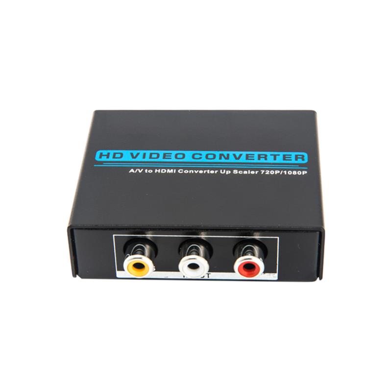 Μετατροπέας AV \/ CVBS σε HDMI + AUDIO (Up Scaler 720P \/ 1080P)