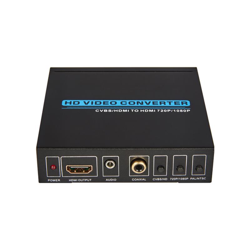 AV \/ CVBS + ΗΧΟΣ ΜΕΤΑΧΕΙΡΙΣΗΣ HDMI TO HDMI (720P \/ 1080P)