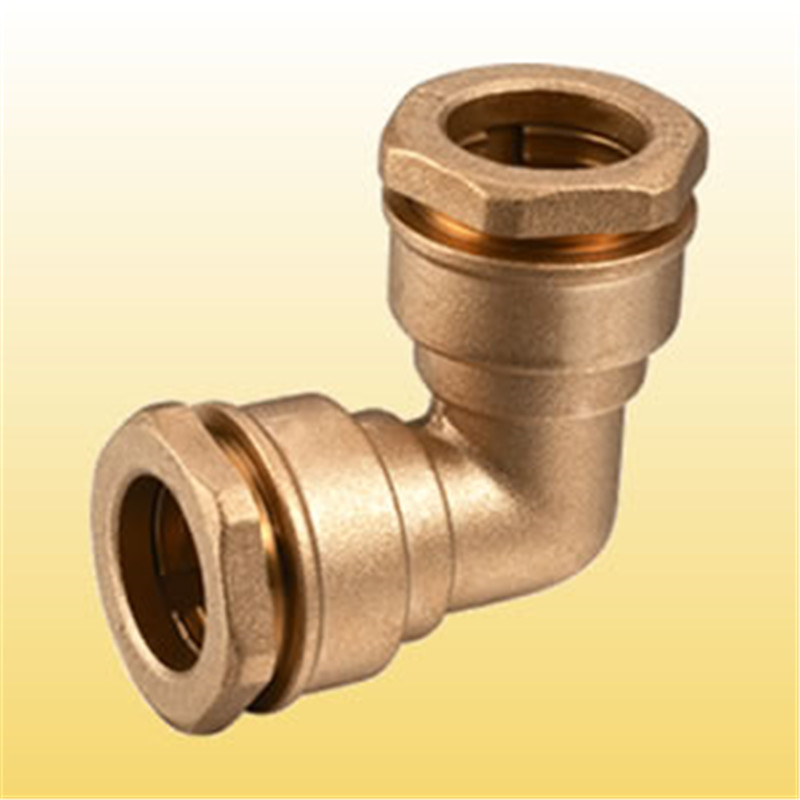 Σύνδεσμος σωλήνων PE από ορείχαλκο