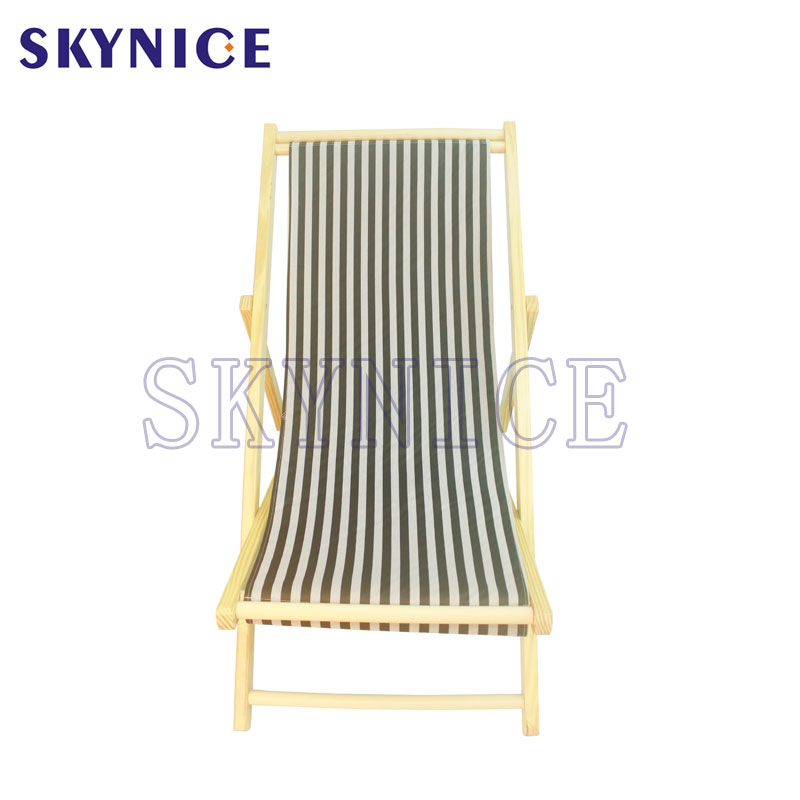 Ξύλινο καμβά Γραφείο Μπαλκόνι Καρέκλα Lounge