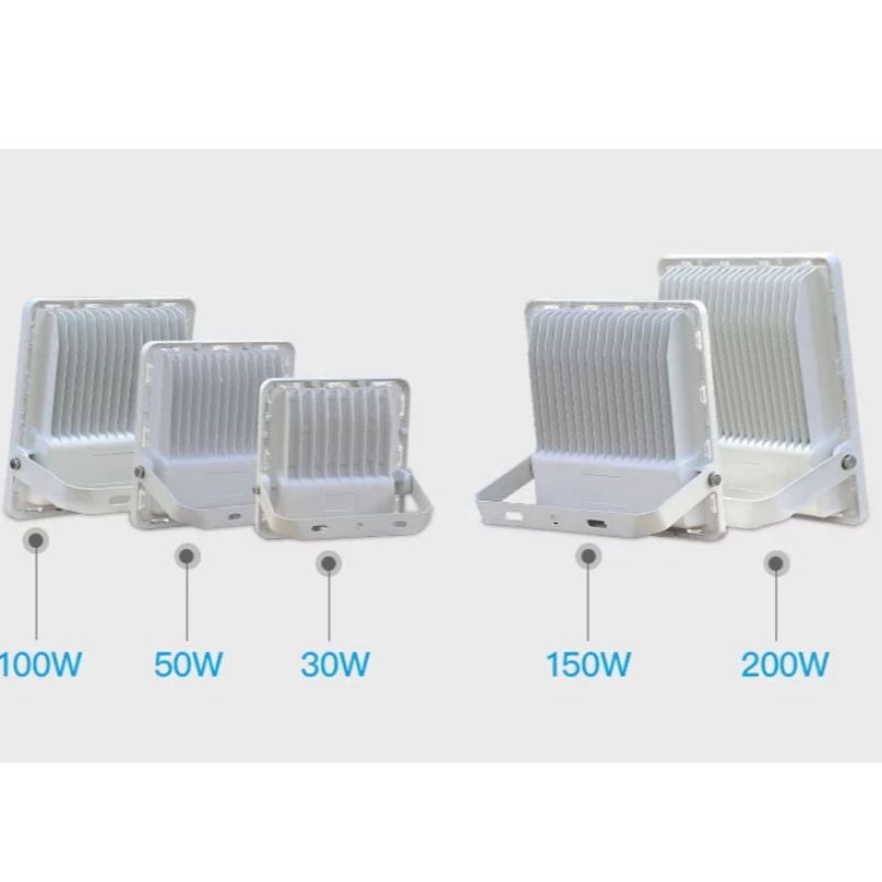 Υψηλή διαπερατότητα ip67 εξωτερική αδιάβροχη 30 50 100 150 200 watt οδήγησε πλημμύρα φως