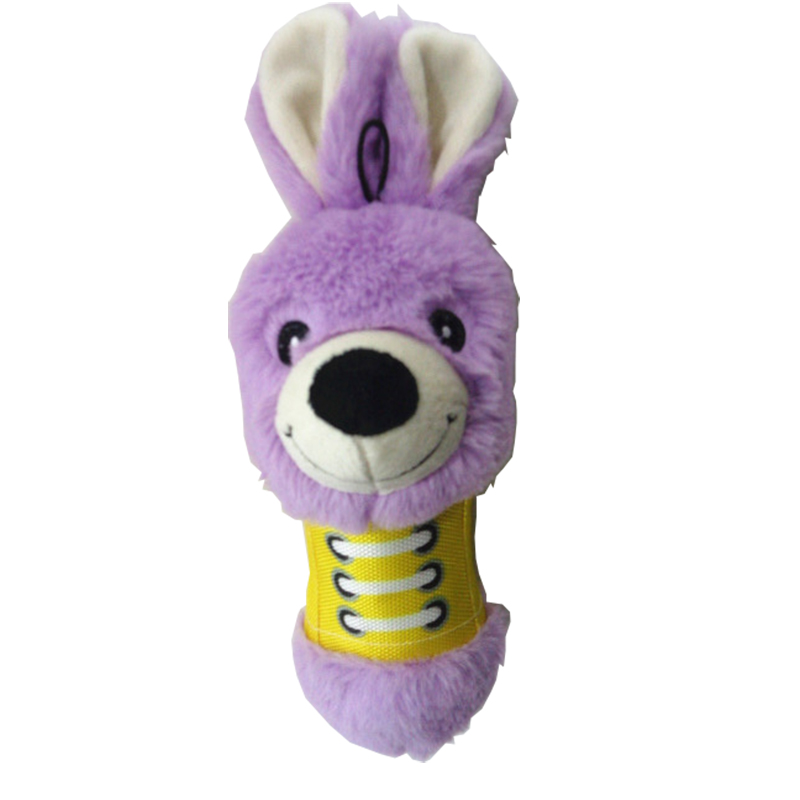 Μη τοξικό εργοστάσιο push petty dog cheught toy για πλάκα