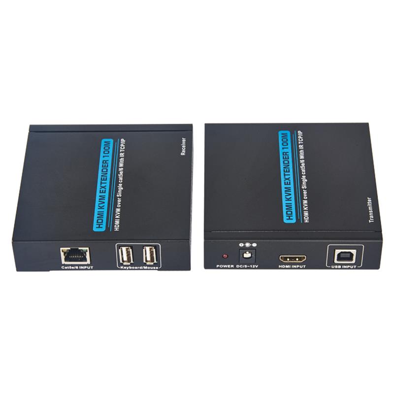 HDMI KVM extender 100m πάνω από ένα cat5e/6 Υποστήριξη Πλήρης HD 1080P