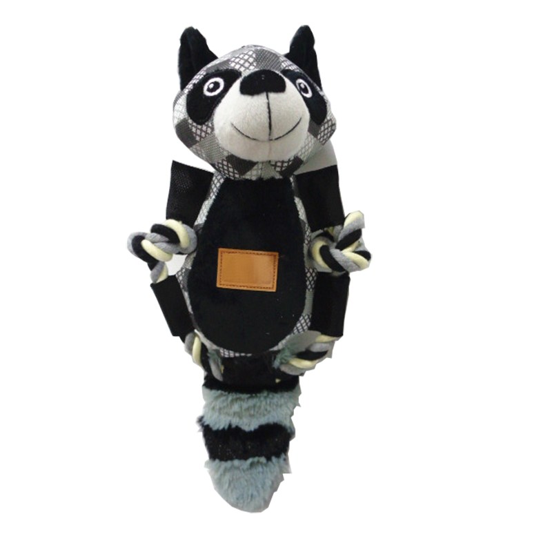 Κορυφαία εργοστάσιο σκυλιών πωλήσεων μασούν παιχνιδιών βελούδινα κατοικίδια ζώα με πιεστήριο