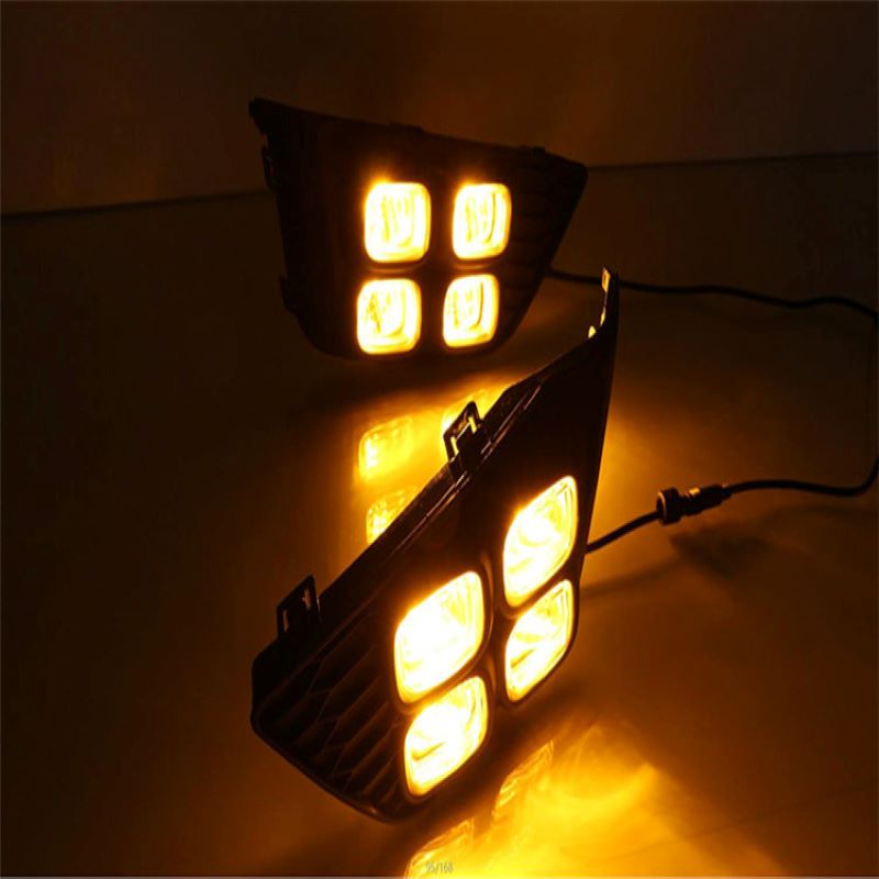 Καθημερινά φώτα για την Honda Jazz/Fit 2014~2016,Foglath για την Honda Jazz/Fit 2014~2016 DRL