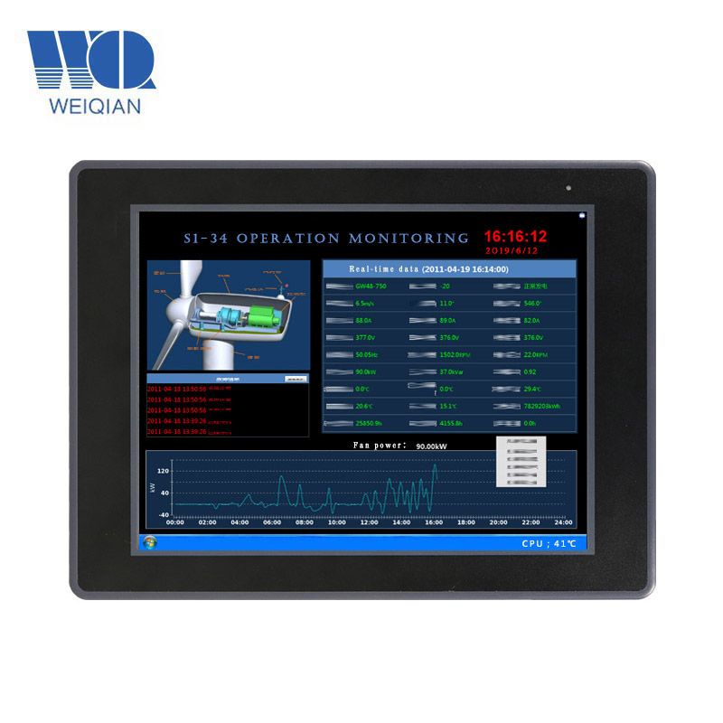 7/10.1/10.4/12/15 Inch Industrial LCD TouchCreen Display,TFT HMI Touch Screen Panel
