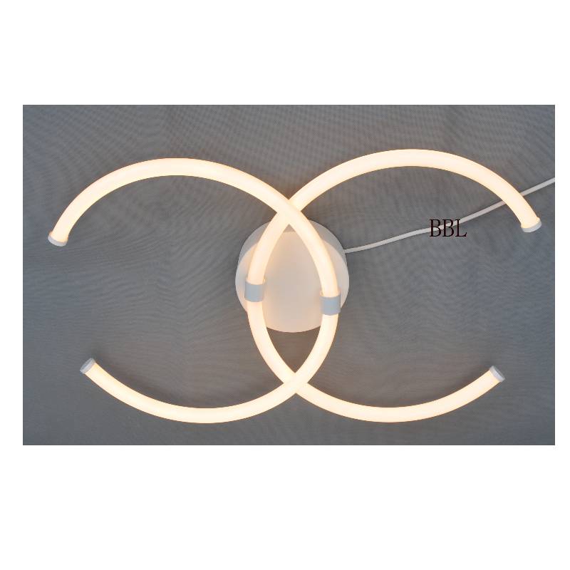 Φωτιστικό οροφής LED με μεγαλύτερο διπλό ακρυλικό σωλήνα C