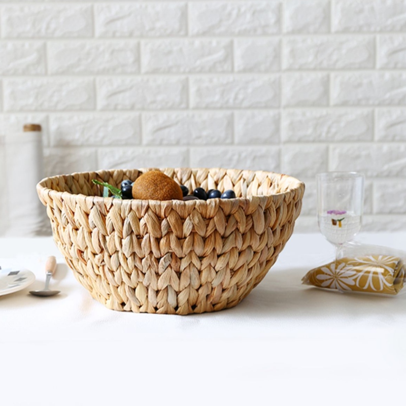 Υφαντό καλάθι υάκινθος