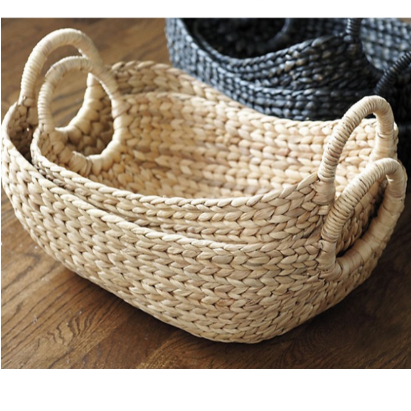 Οβάλ υφαντό σερβίρισμα δίσκου