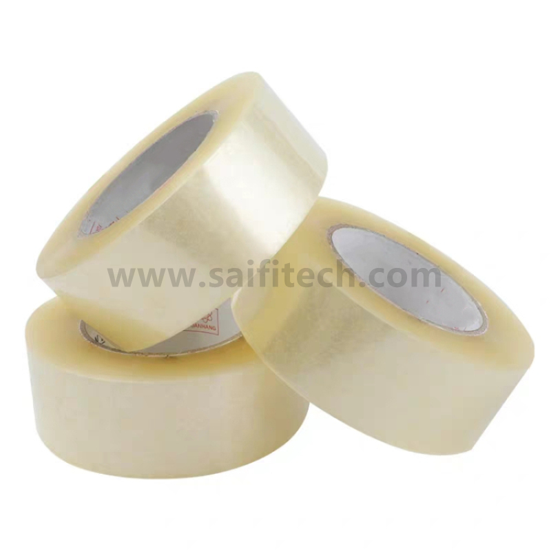 Προσαρμοσμένη ακρυλική σαφή συγκολλητική ταινία BOPP για στεγανοποίηση και συσκευασία σε χαρτόνι