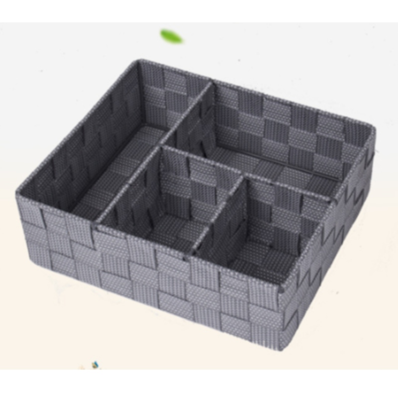 Χειροποίητο πολυπροπυλένιο Υφαντικό καλάθι αποθήκευσης