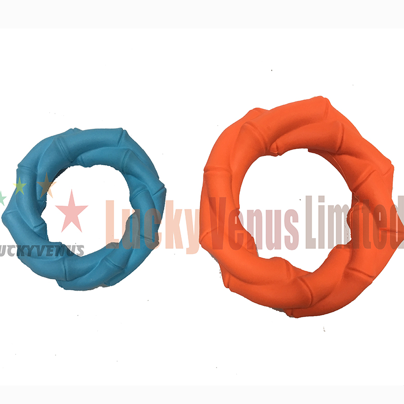 Trailing samll μεγάλο σκυλί παιχνίδι καουτσούκ κύκλο παιχνιδιών διαδραστικό παιχνίδι