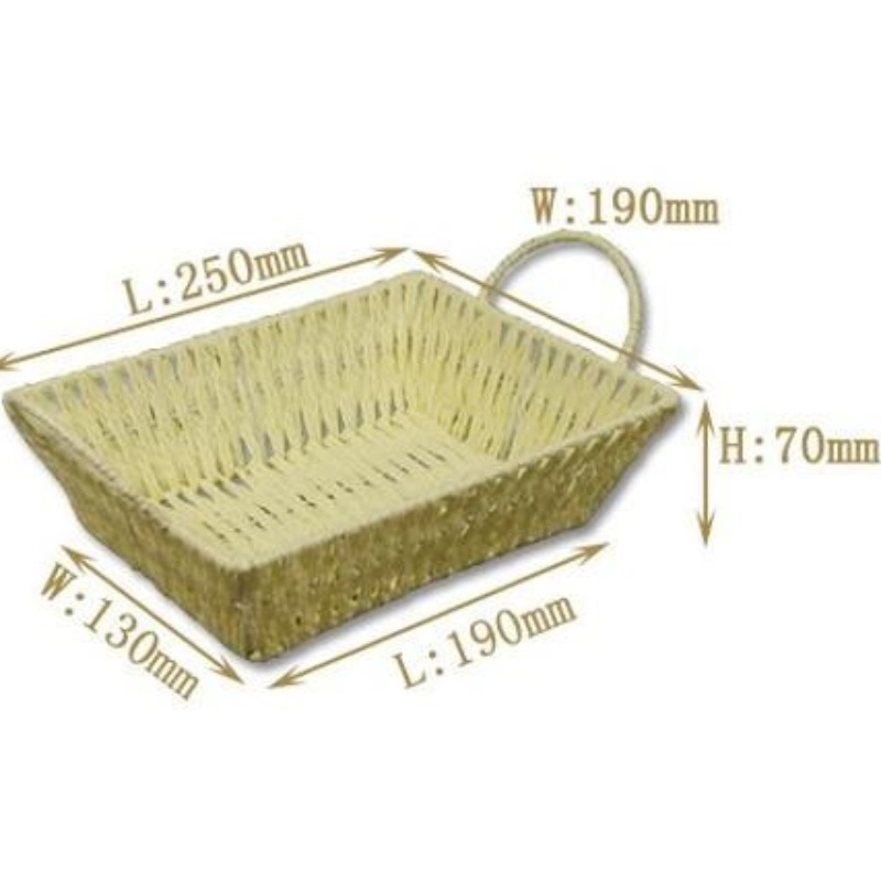 Χαρτί οικιακής διακόσμησης rattan υφασμένο πλαίσιο αποθήκευσης