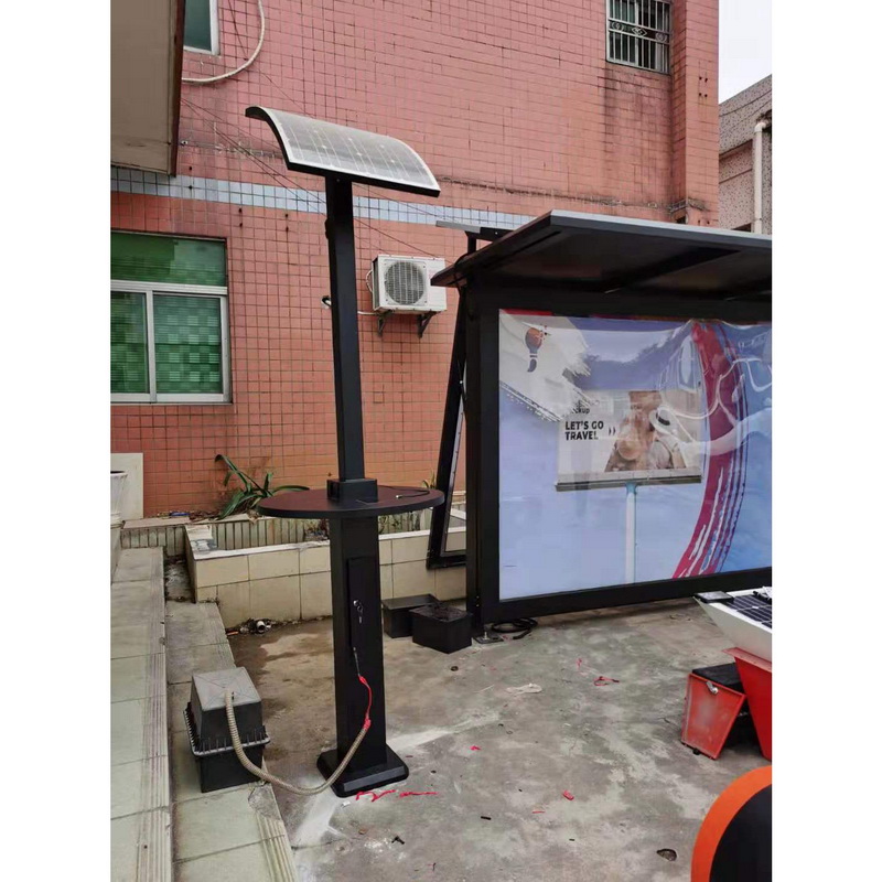 Σταθμός φόρτισης οδού υψηλής ποιότητας για ηλιακούς συλλέκτες για κινητές συσκευές