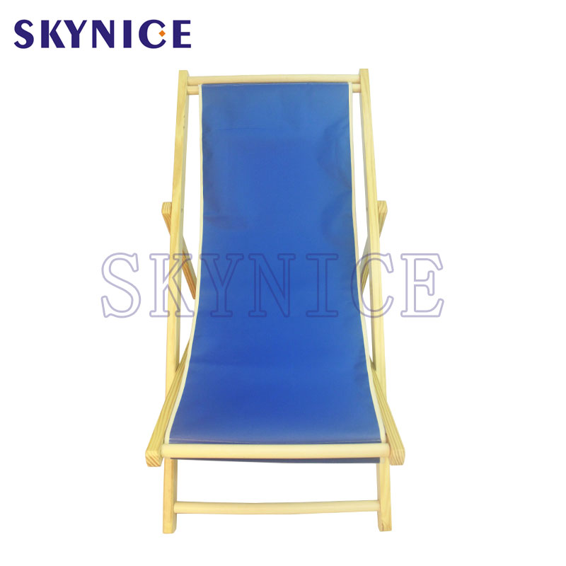 Πτυσσόμενη ξύλινη καρέκλα lounge lounge