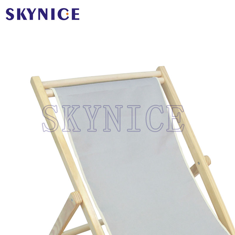 Εύκολη αναδιπλούμενη φορητή ξύλινη παραλία καρέκλες