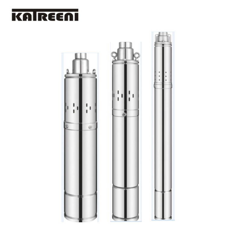 2 ίντσες βαθιά καλά γεωτρήσεις βυθιζόμενη βίδα αντλία νερού 2qgd για ηλιακό σύστημα αντλίας