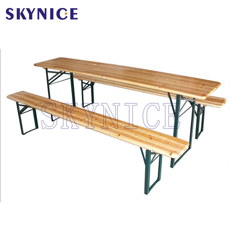 Ξενοδοχείο Follable Wood Beer Table with Beer Bench