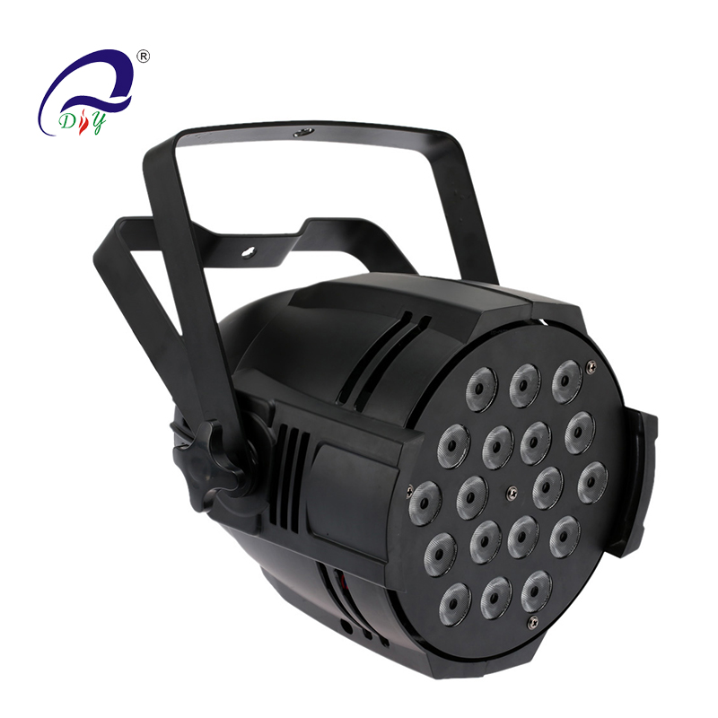 PL43 18pcs*5in1 RGBWA LED Aluminum Par Μπορεί να DJ Light