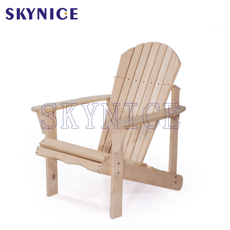 Outdoor Natural Fir Wood Rocking Chair Patio Deck Frog Chal