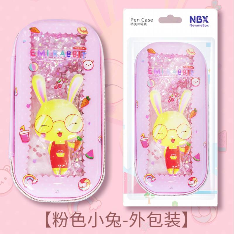 Pink Rabbit High-dable Glitter School Student Pencil