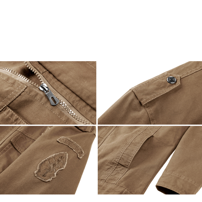 Εργασία Fleece Jacket HOT Πώληση παλτών χειριστή απλού βομβητή Plus Size Thick Warm