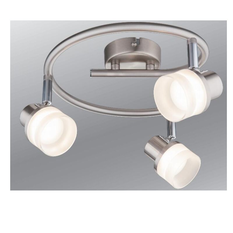 Υψηλής τάσης φωτισμός LED-3, με κυλινδρική πλαστική σκιά