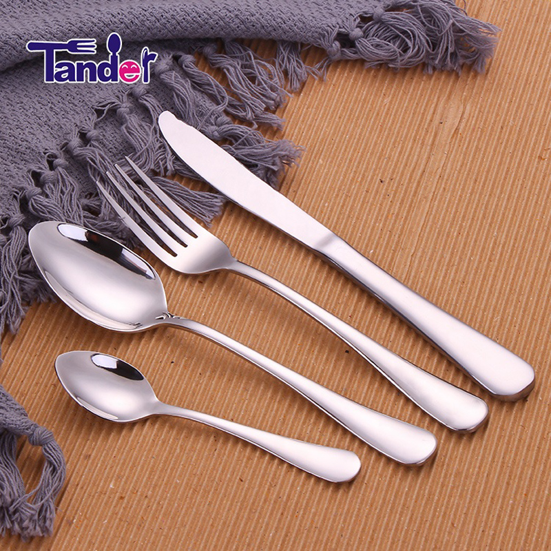 καθρεπτικό βερνίκι υψηλής ποιότητας, ανοξείδωτο χάλυβα, μαχαιροπήρουνα, ασημένια ινοξ, επίπεδα είδη