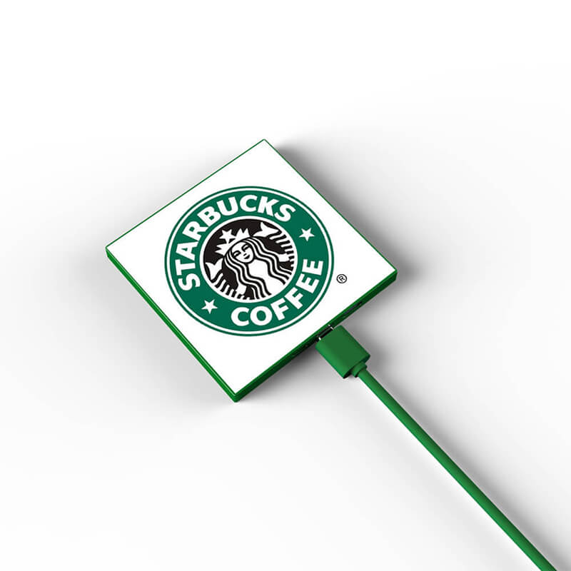 Ultra thin Square Cell phone Wireless Charger Station