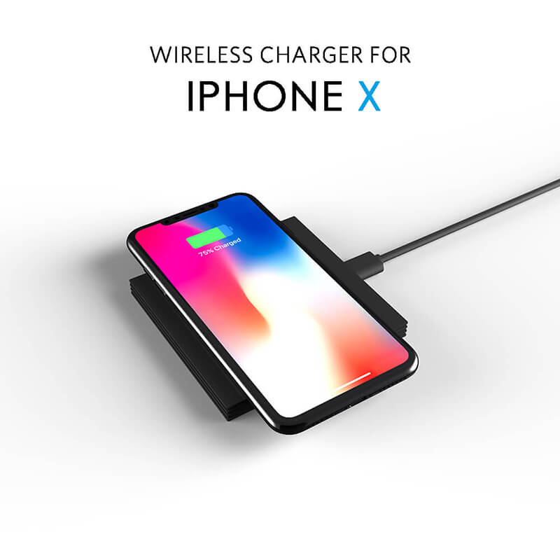 Ultra thin Square Cell phone Wireless Charger Station