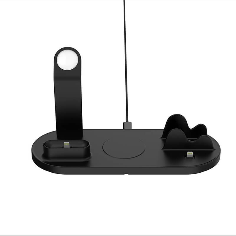 5 Στο σταθμό ασύρματης φόρτισης (για iPhone, Android phone, Airpods και Apple Watch)